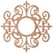Ekena Millwork Dijon Wood Fretwork Pierced Ceiling Medallion, Cherry, 16"OD x 5 1/4"ID x 3/8"T CMWP16X16X0375DICH - alternate 3